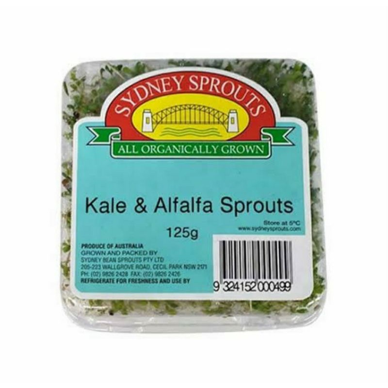 

Sydney sprouts kale & alfafa sprouts Australia | pack