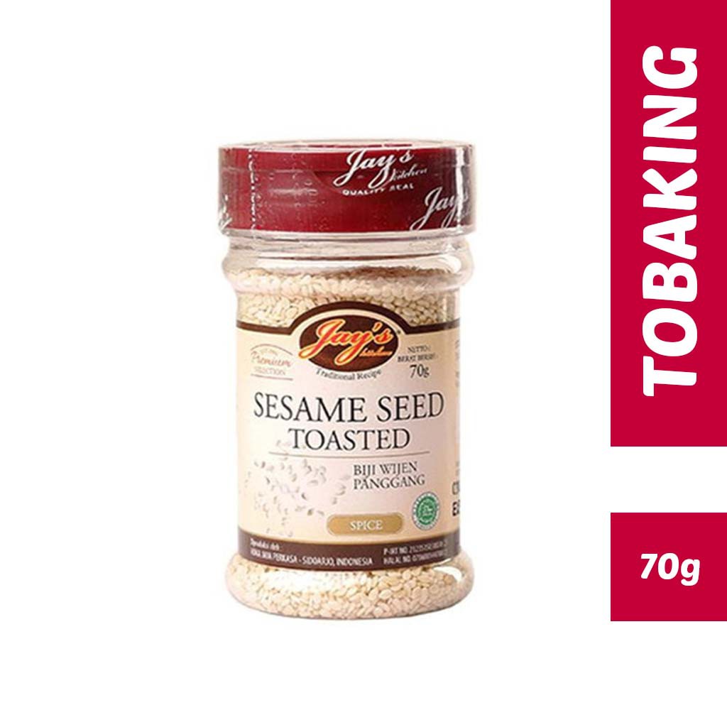 

JAYS SESAME SEED TOASTED 70gr Jay's Biji Wijen Panggang