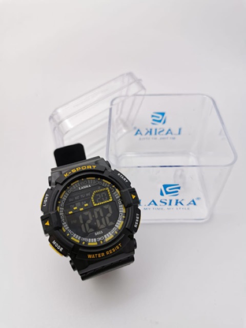 LASIKA 603 Jam Tangan Asli Sporty Fashion Pria Wanita anti air