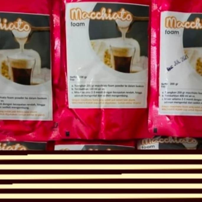 

Promo Macchiato Foam 200G /Macchiato Bubuk Powder Berkualitas