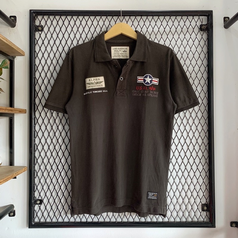 Military Polo Shirt Alpha Industries