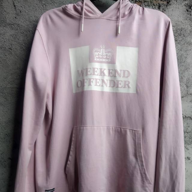 hoodie weekend offender pink