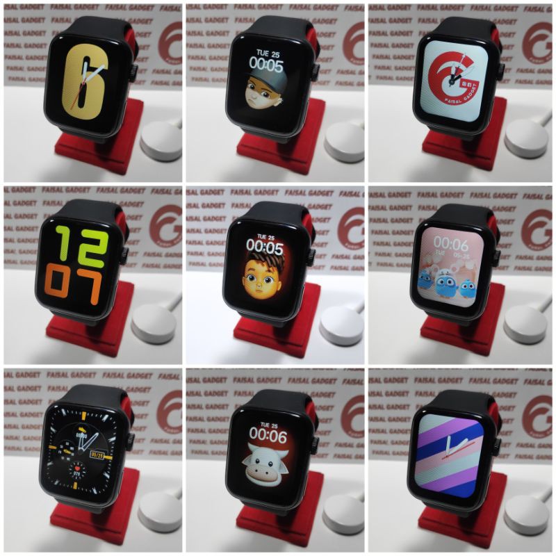 ✅BERGARANSI ✅COD SMARTWATCH IWO WATCH ZX PRO (FOTO WALLPAPER)BISA TELPON IOS/ANDROID FAISAL GADGET