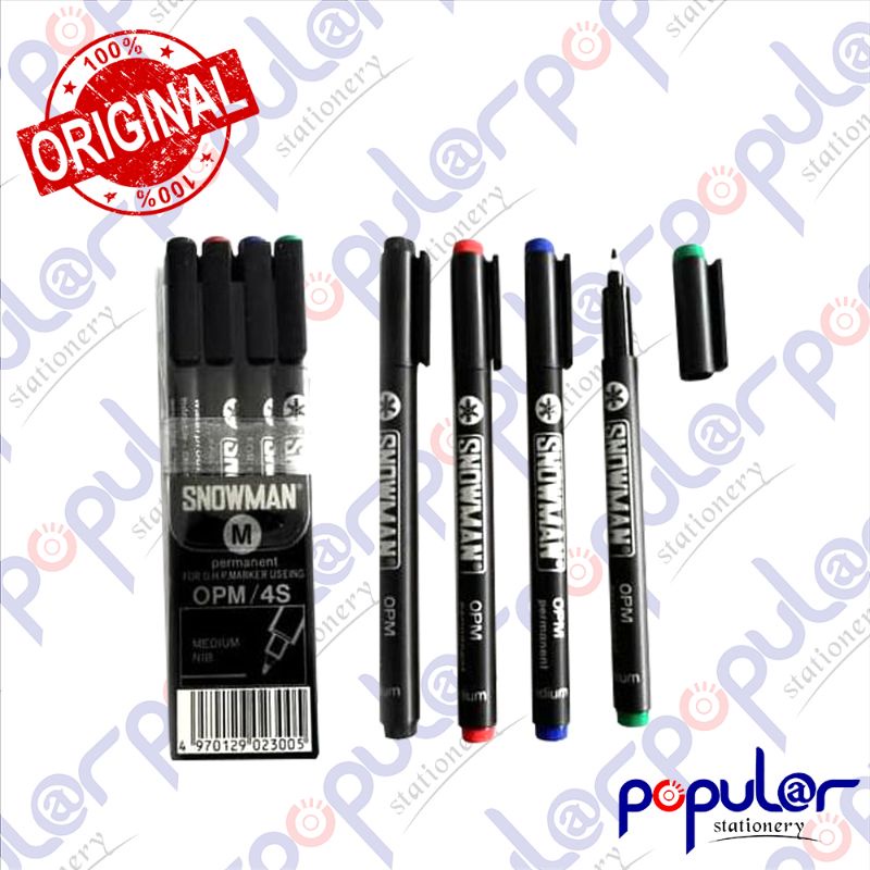 

Spidol Snowman OPM 4S