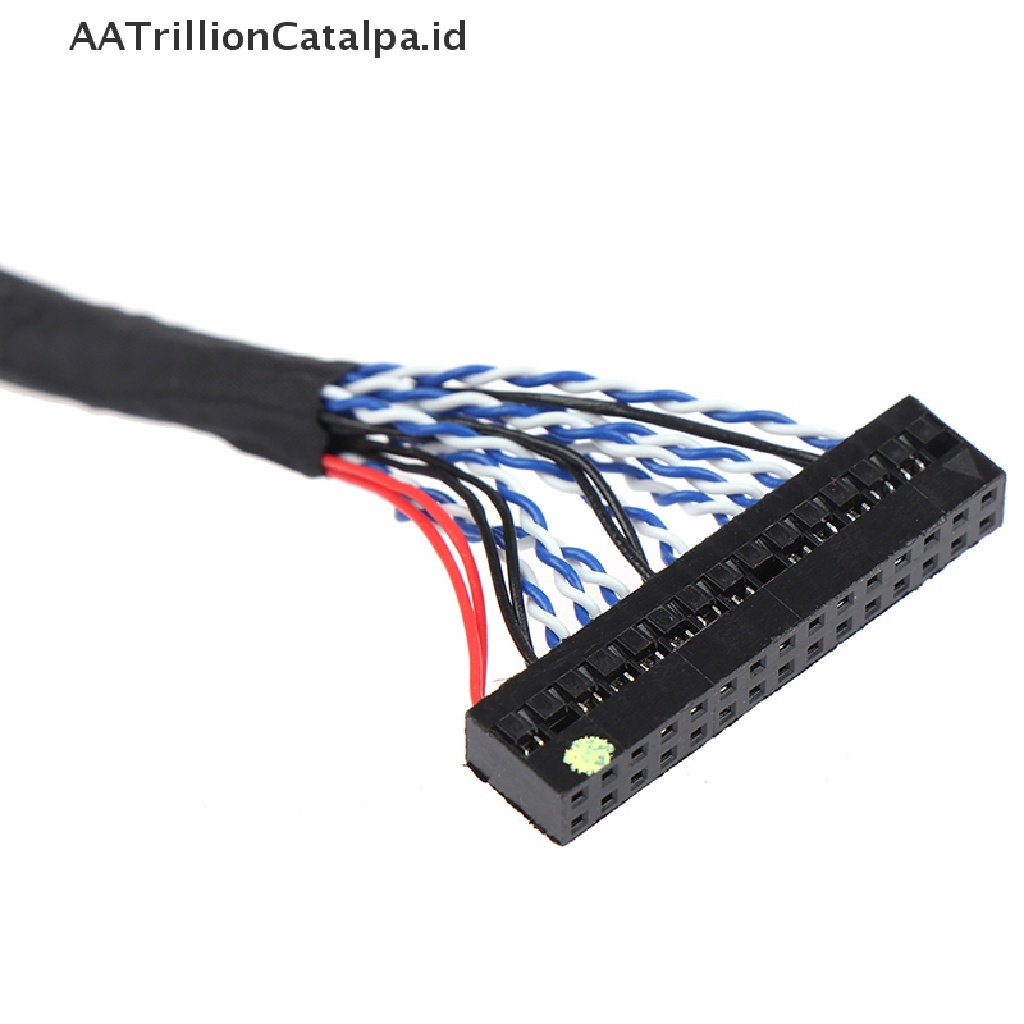 Aatrillioncatalpa 15pcs Kabel LVDS 10-65inch 20-50pin 6bit 8bit