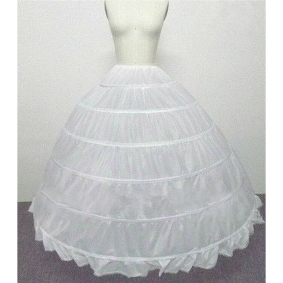 6 Rings Rok Petticoat for wedding Ball Gown