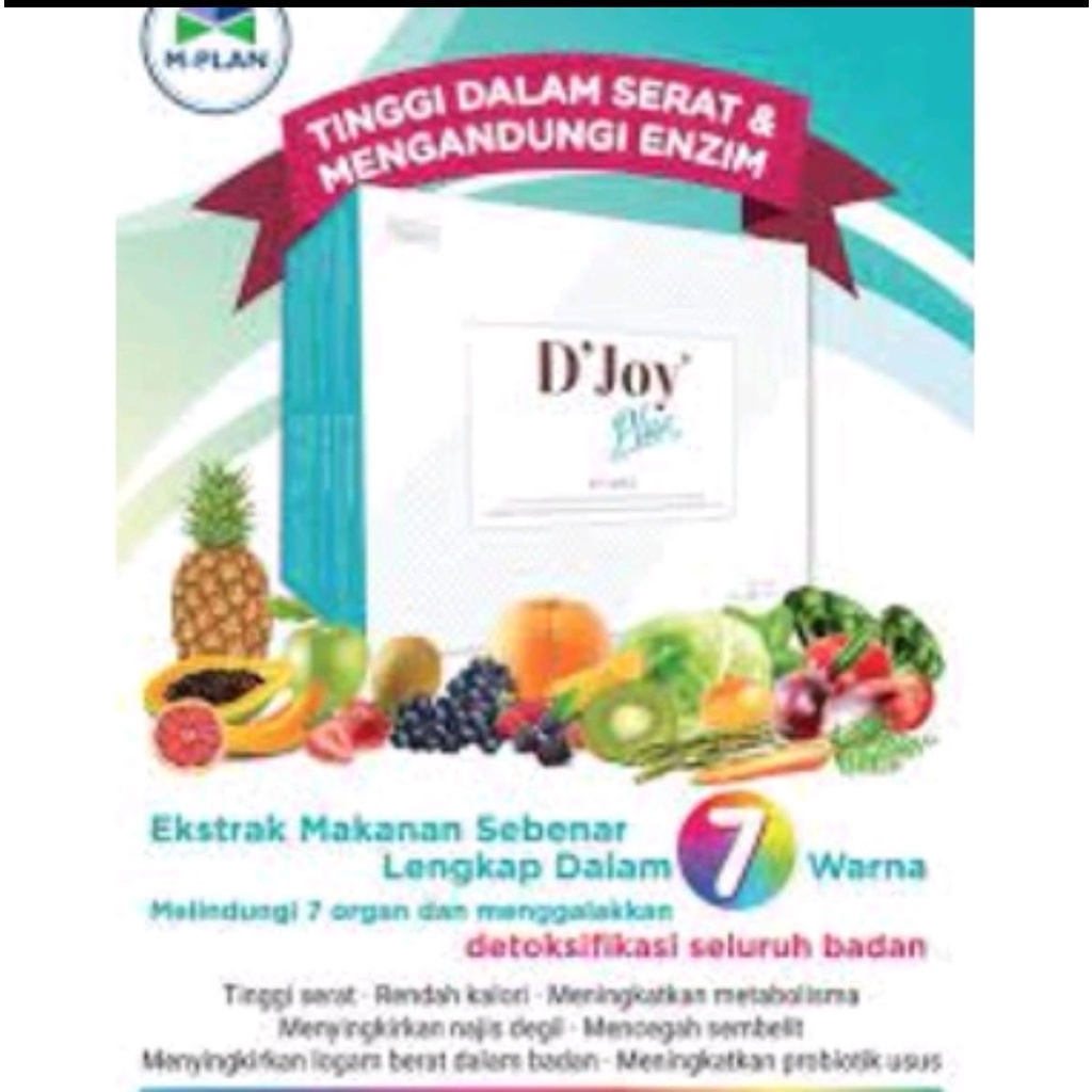 D'Joy Fiber M Plan Original 100 %