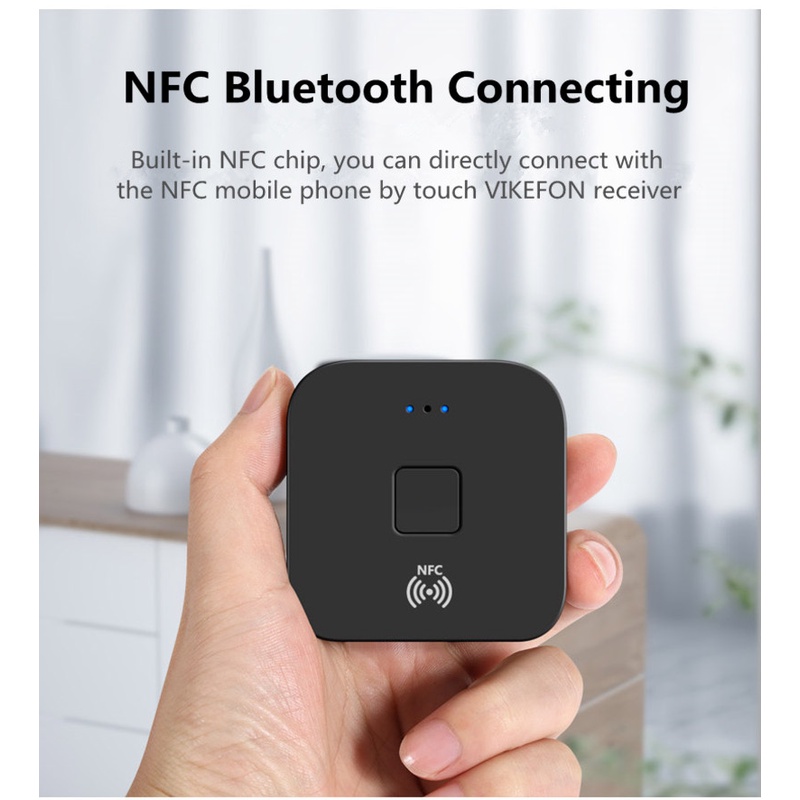 VIKEFON Music NFC Bluetooth Receiver 5.0