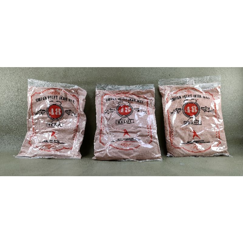 Umpan Pelet Ikan Mas Merah 48