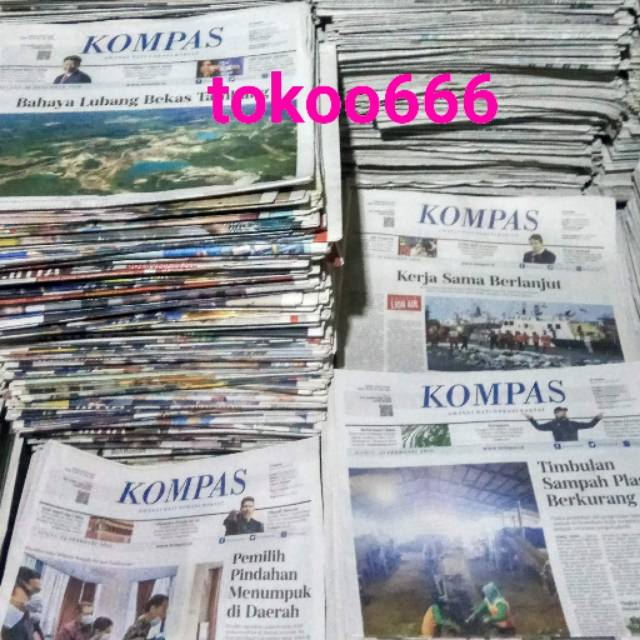 Jual Koran Bekas Khusus Kompas Retur Indonesiashopee Indonesia 6929