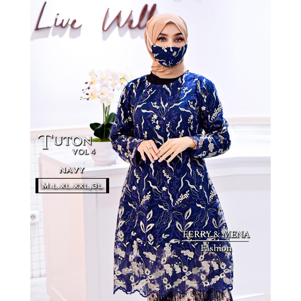 Tunik Tille, Tuton,, Tunik, Tille Kebaya, Tuton, Kebaya, Tille Tuton