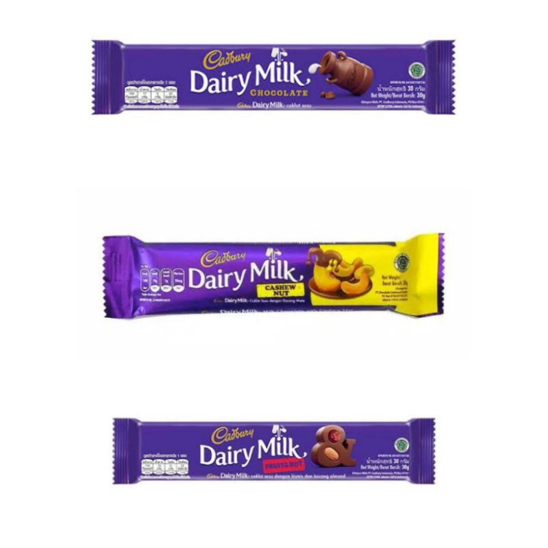 

cadbury dairy milk chocolate/ fruit and nut / cashew nut /30 gr /Import