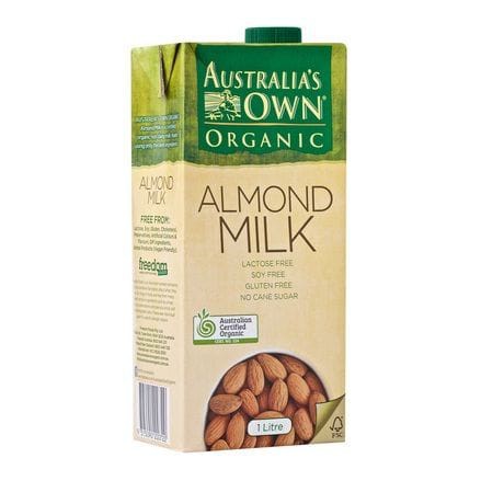 

Australias Own Almond Milk Gluten Free UHT 1 Lt Susu Kacang Orga