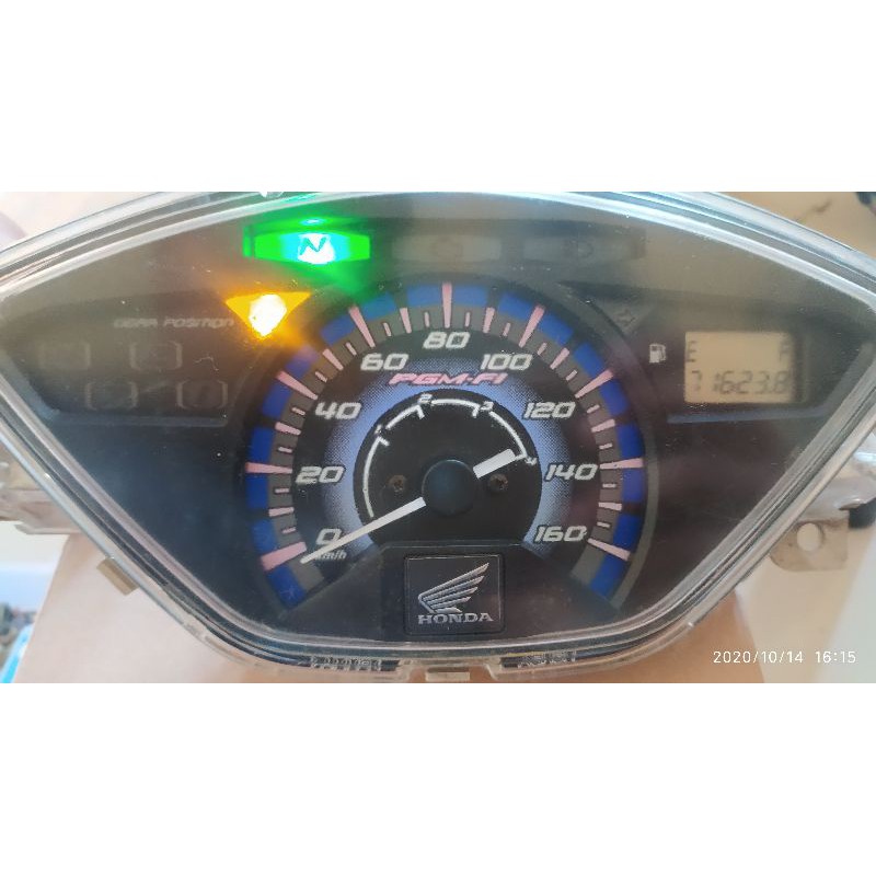 Spidometer supra x 125 fi injeksi old