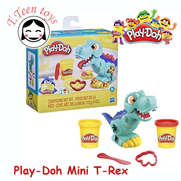 

Playdoh mini t-rex / play doh original play dough plastisin playdough Berkualitas
