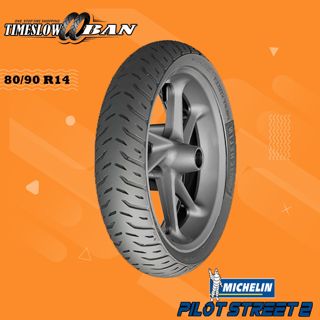 Ban Motor Matic // MICHELIN PILOT STREET 2 80/90 Ring 14 Tubeless