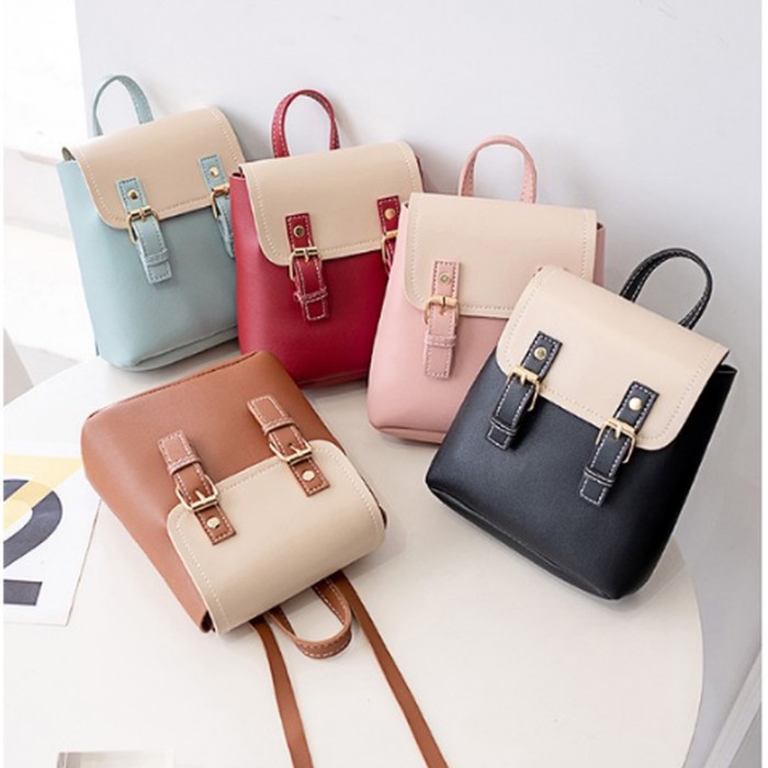 T520 Tas Backpack Ransel Mini Wanita NEW FASHION KOREA STYLE IMPORT - AB112