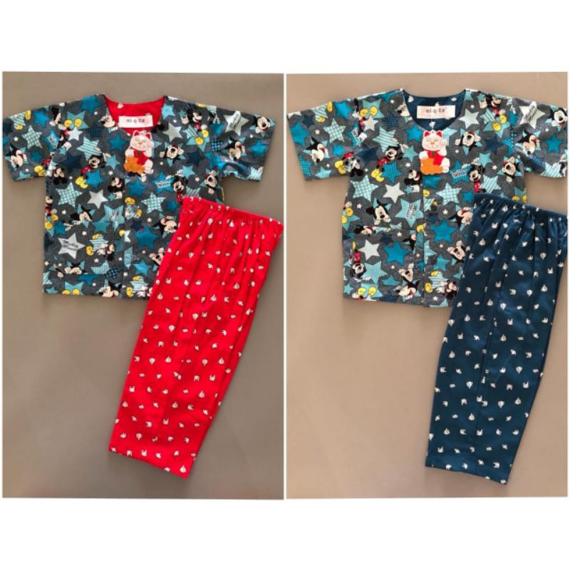 Piyama Niqta Anak Mickey