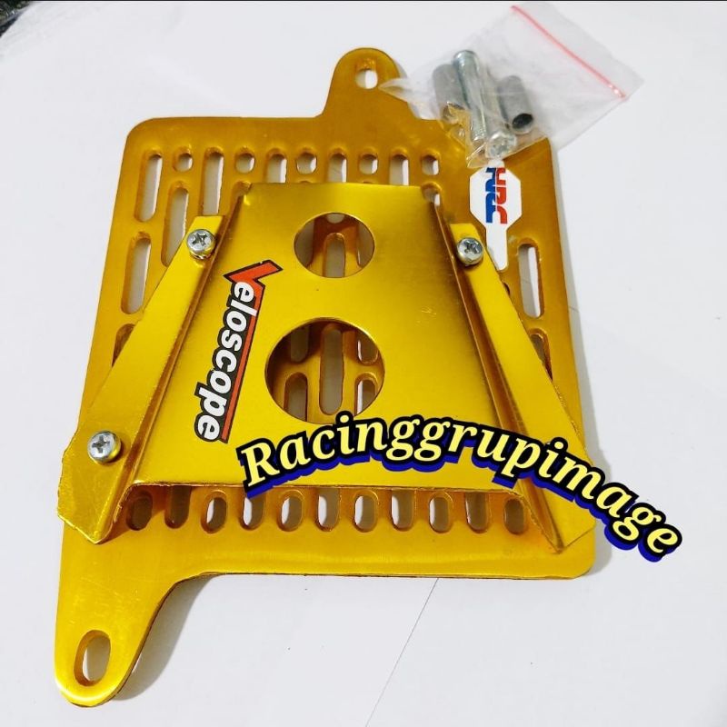 COVER RADIATOR HRC CNC AIRSCOP HONDA PCX160 EMAS