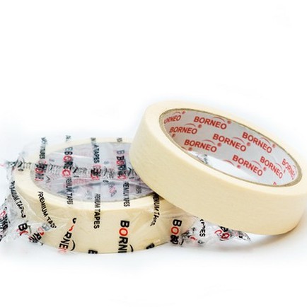 

SOLASI / MASKING TAPE BORNEO PREMIUM 24MMX21M
