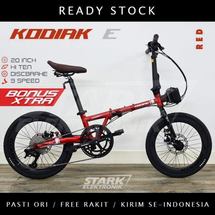 Pacific KODIAK E 20 inch Sepeda Lipat Folding Bike