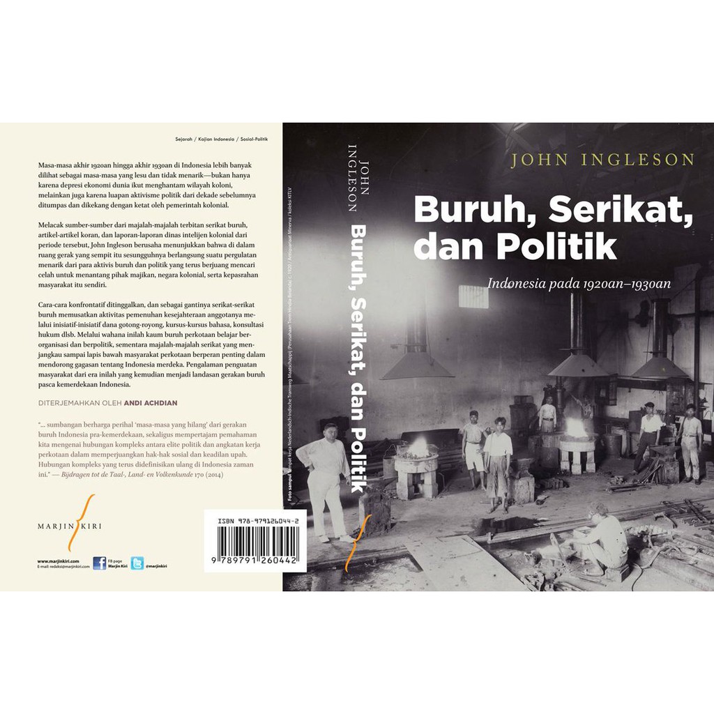 BURUH SERIKAT DAN POLITIK - JOHN INGLESON