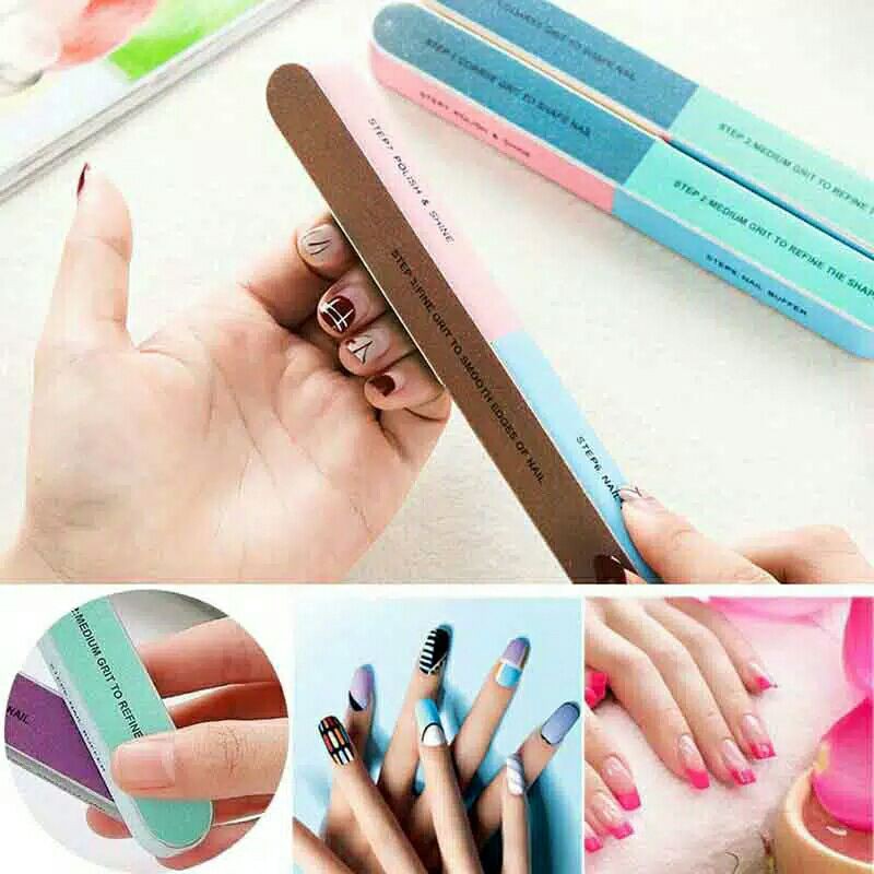 ⭐️ Jendela Kosmetik ⭐️ Kikir Kuku 4 Step / Asahan Kuku 4 Langkah / Kikir Kuku Serba Guna