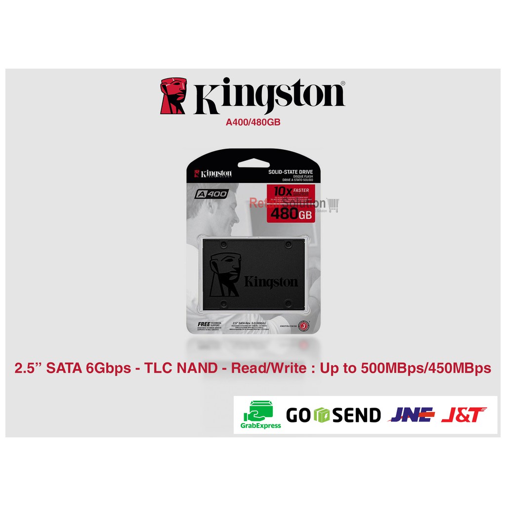 SSD Kingston A400 480GB 2.5&quot; SATA 3 6Gbps