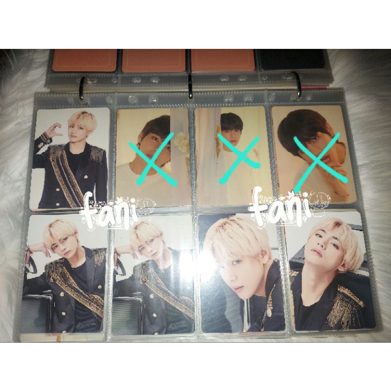 Official Mini Photocard MPC Speak Yourself SYS Final Japan Taehyung V