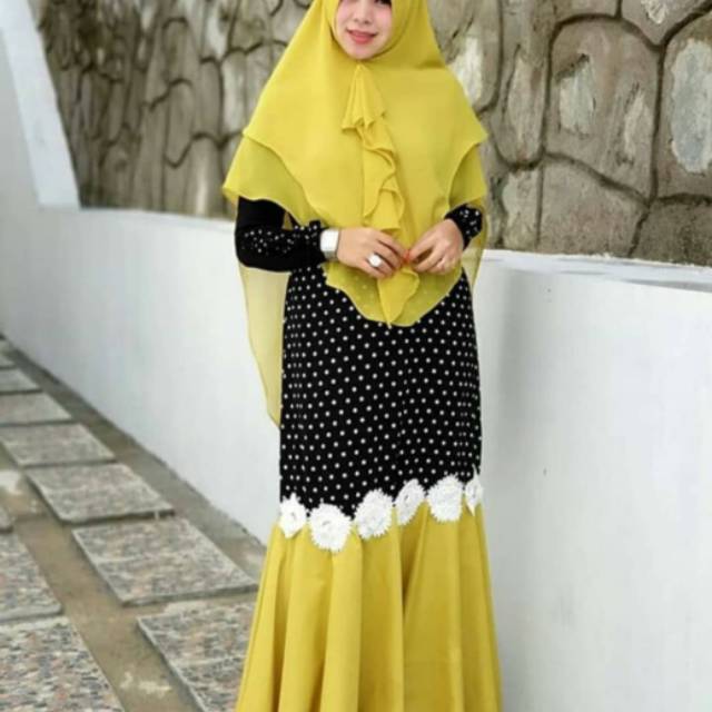 Gamis syari model duyung