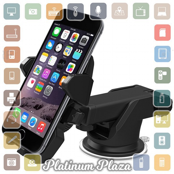 Car Holder Smartphone Long Neck - Black`7GHRKW-