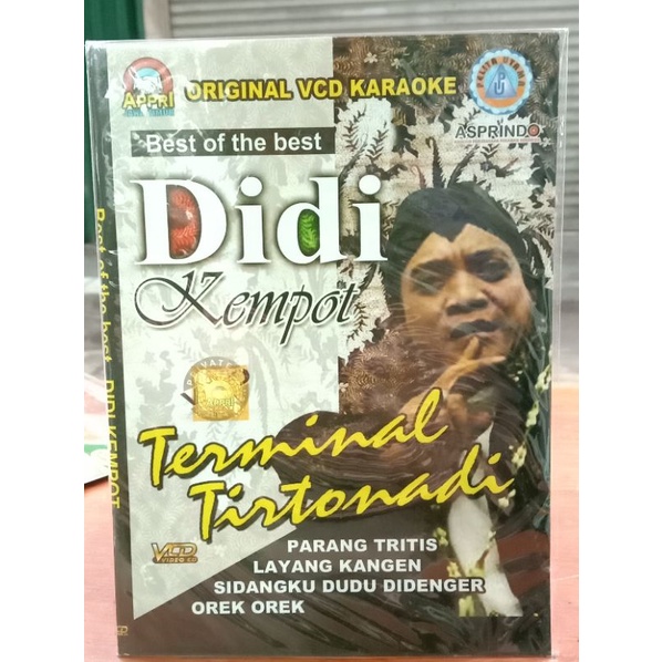 Kaset vcd original best of the best Didi kempot ( terminal Tirtonadi)