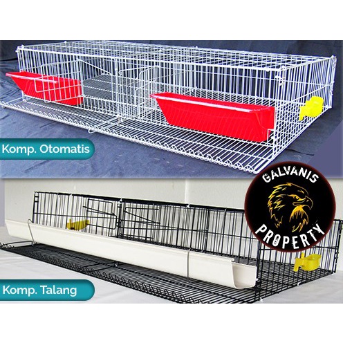 kandang baterai puyuh / kandang batrey/batrei/batrry kandang peternakan burung puyuh /kandang burung