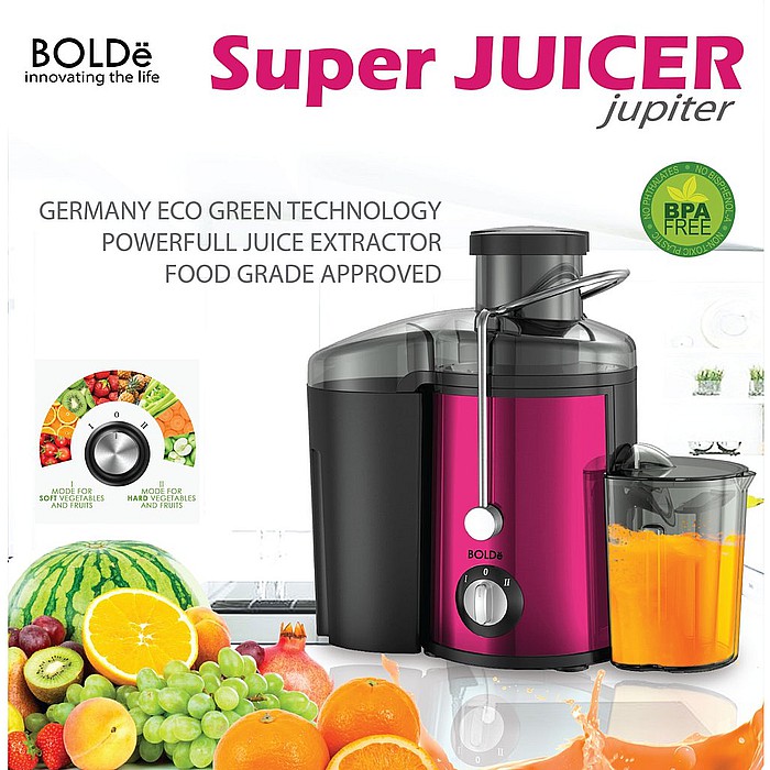 Bolde Juicer Super Juicer Jupiter Bolde Juicer Bolde Blender Jus Juicer Buah Jus Buah Original (3kg)