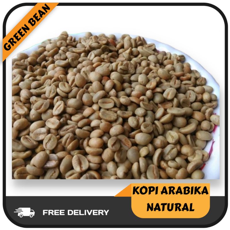 

Green Bean Kopi Arabika Natural 1kg Cibunar kuningan