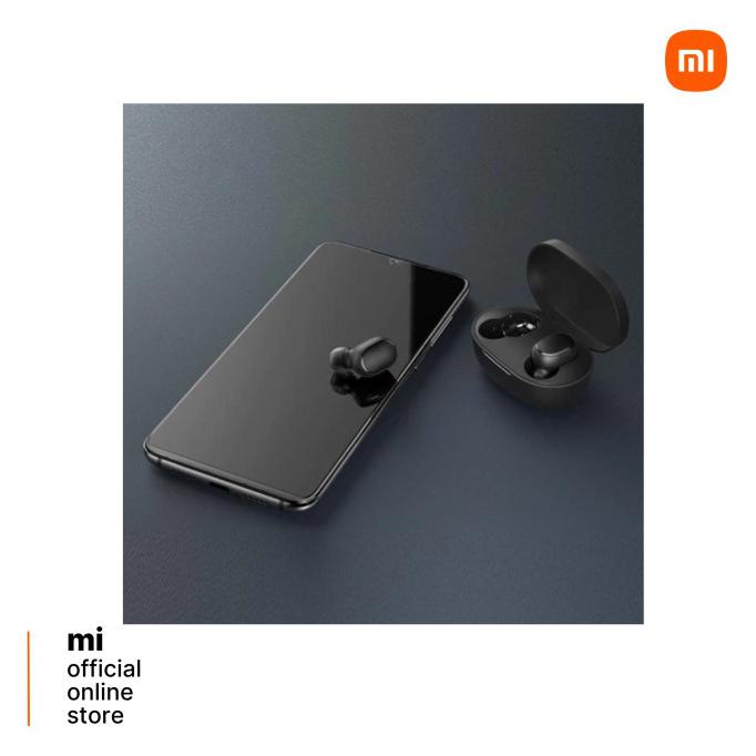 Xiaomi Mi True Wireless Earbuds Basic 2 Headphone Headset Earphone - Garansi Distrib