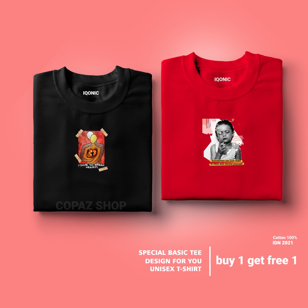 ( PROMO COD ) BROTHER STORE / Kaos Distro Pria / Kaos Distro100% Catoon Combed 30s / ArticelCIS