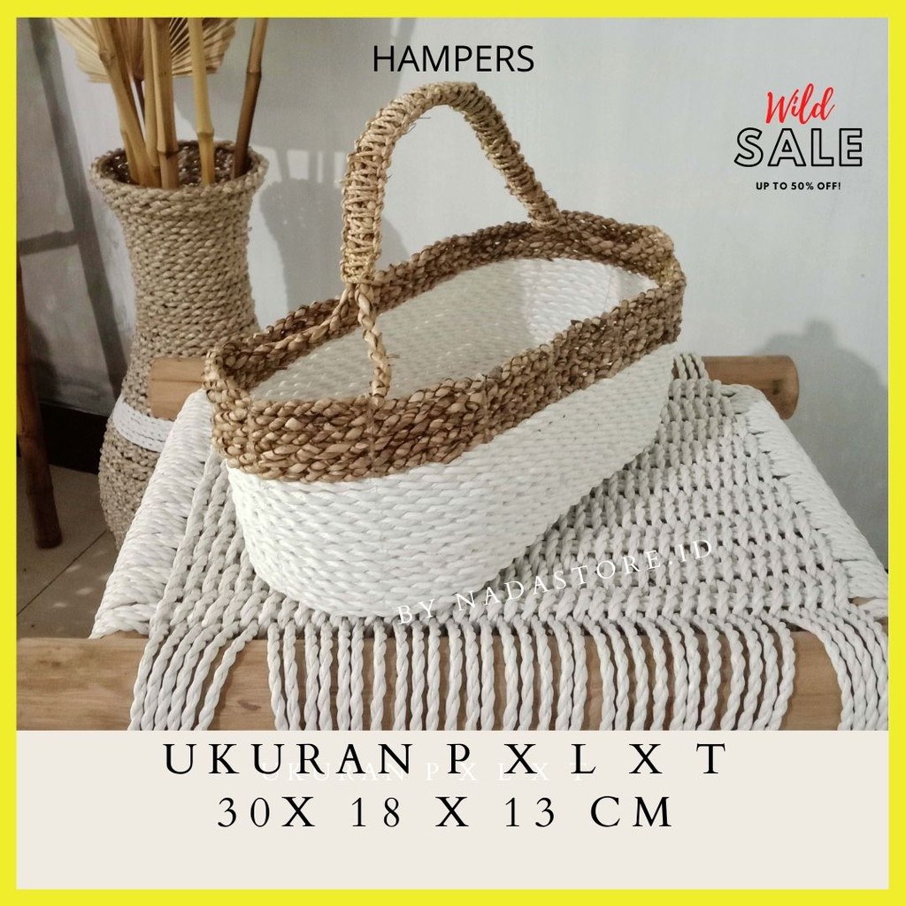 ( NEW) Keranjang Hampers Hamper Anyaman Ramadhan / Homedecor / Parcel / dekorasi /Lebaran/Idul fitri