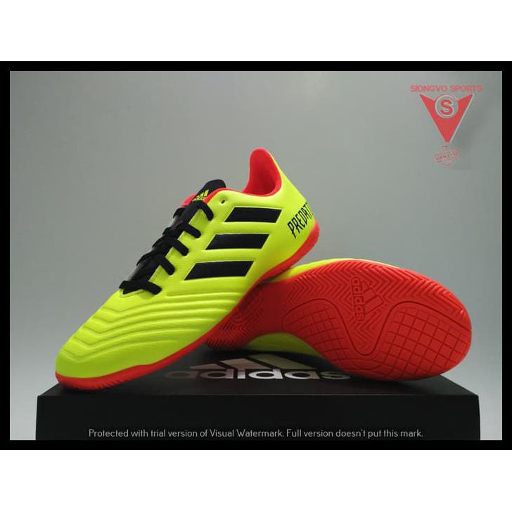Promo Sepatu Futsal - Adidas Predator Tango 18.4 In Original #Db2138 Yellow
