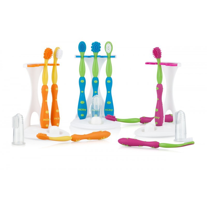 Nuby Tooth &amp; Gum Care Set Sikat Gigi Anak