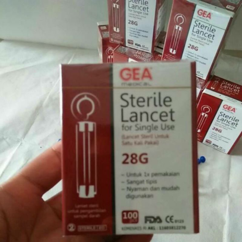 blood lancet, Lancet steril, sterile lancet Gea