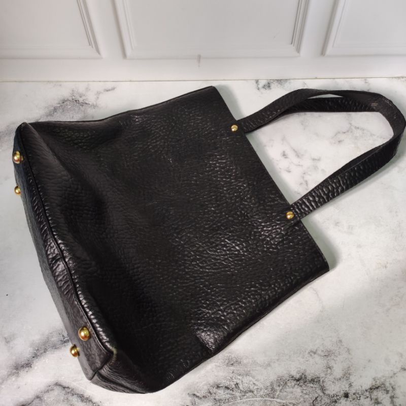 PRELOVED TOTE BAG MOTIF KULIT GAJAH