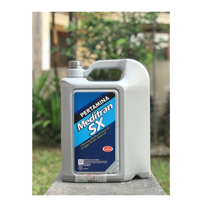 OLI PERTAMINA MEDITRAN SX SAE 15w-40 galon 10 liter