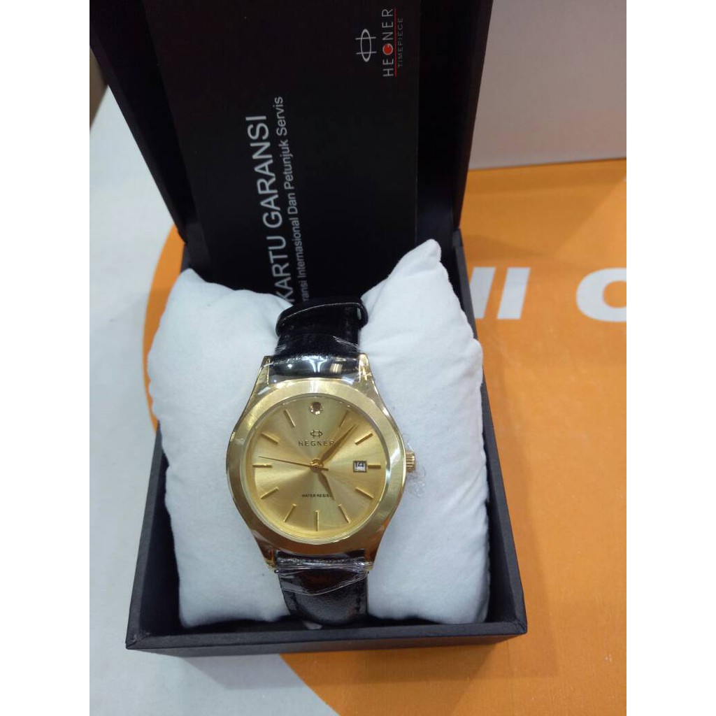 jam tangan wanita hegner 317-4L arloji asli original watch