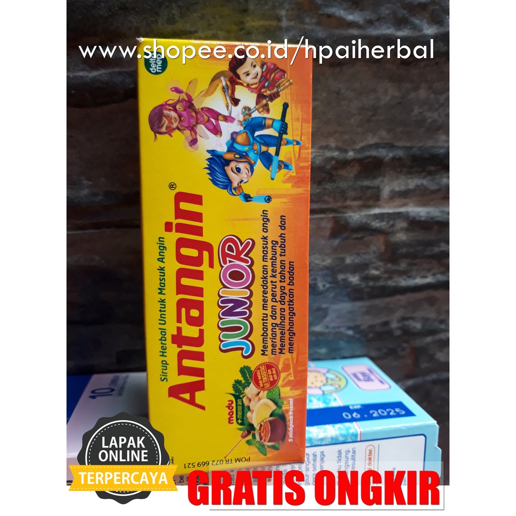 

Antangin Junior isi 5 sachet - Mengatasi Masuk Angin-Meriang-Kembung