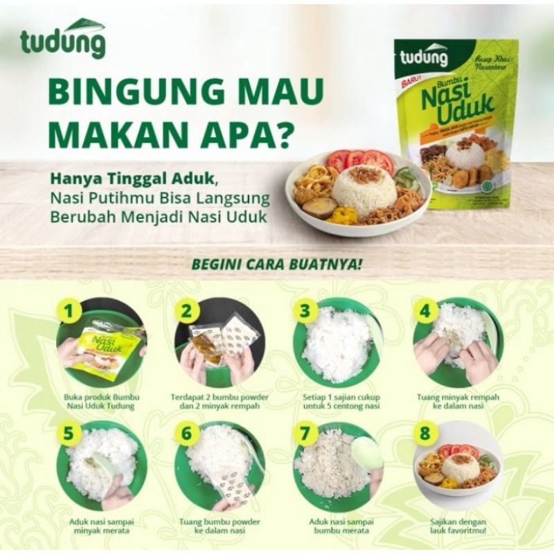 Tudung Bumbu Nasi Uduk / Nasi Kuning Instan 55 Gram