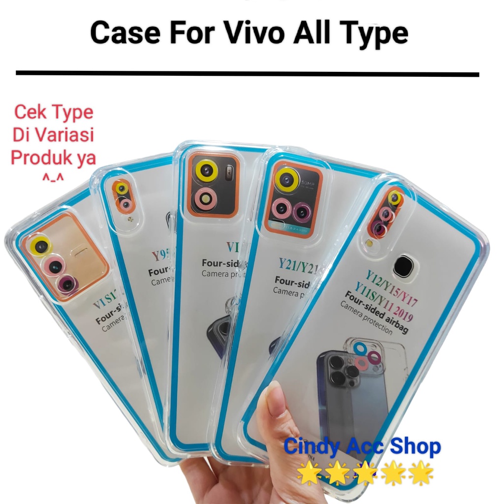 Case For Vivo All Type Plus Camera Lens Protection Softcase For Vivo