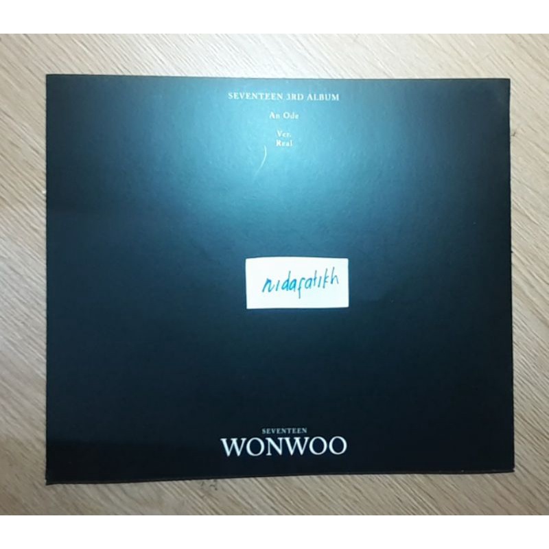 An Ode Mini Photobook Wonwoo