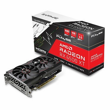 SAPPHIRE RX 6500 XT PULSE OC 4GB GDDR6