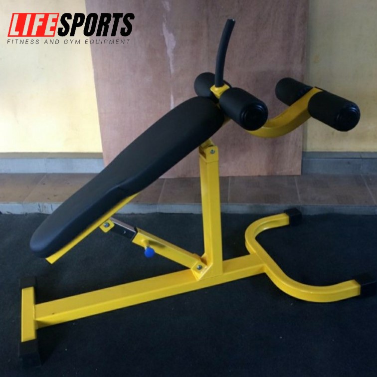 LIFESPORTS - new alat kesehatan olahraga fitness gym bangku sit up bench adjustable commercial use